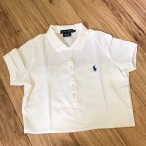 Ralph Lauren white tee